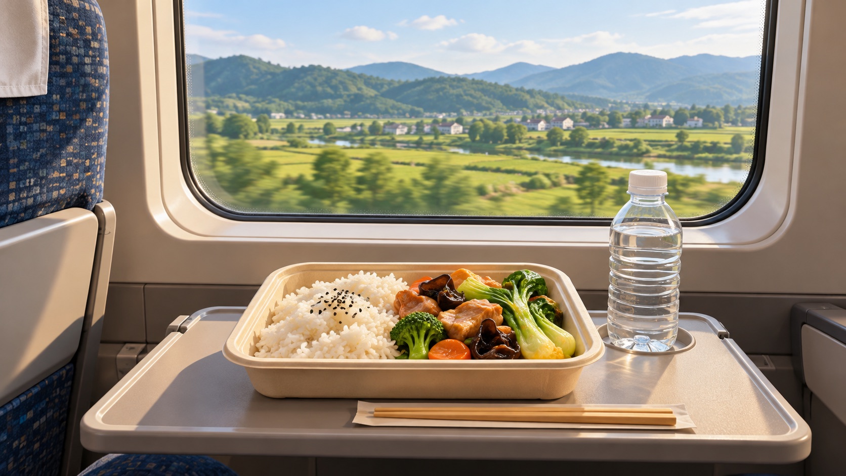 Food on China’s High-Speed Trains: Bring Your Own or Buy on Board?